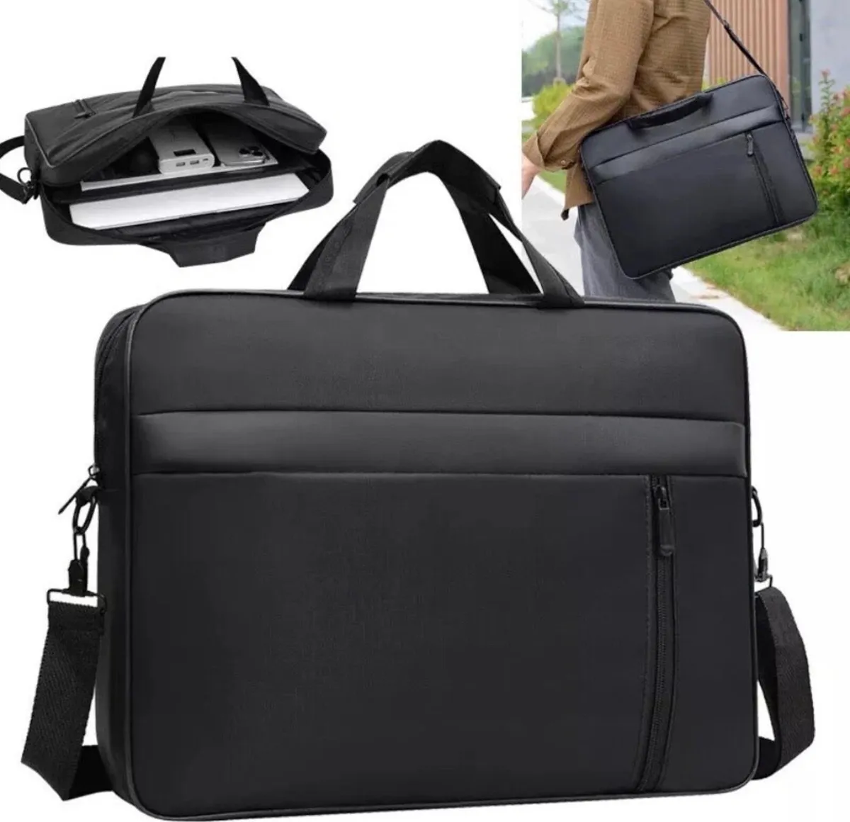 NEW 15.6 inch Laptop Waterproof Shoulder Bag - Image 2