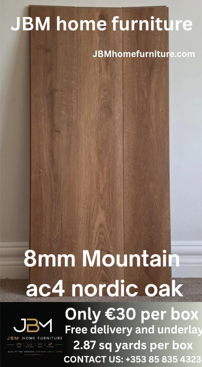 New 8mm laminate flooring sale - Image 2