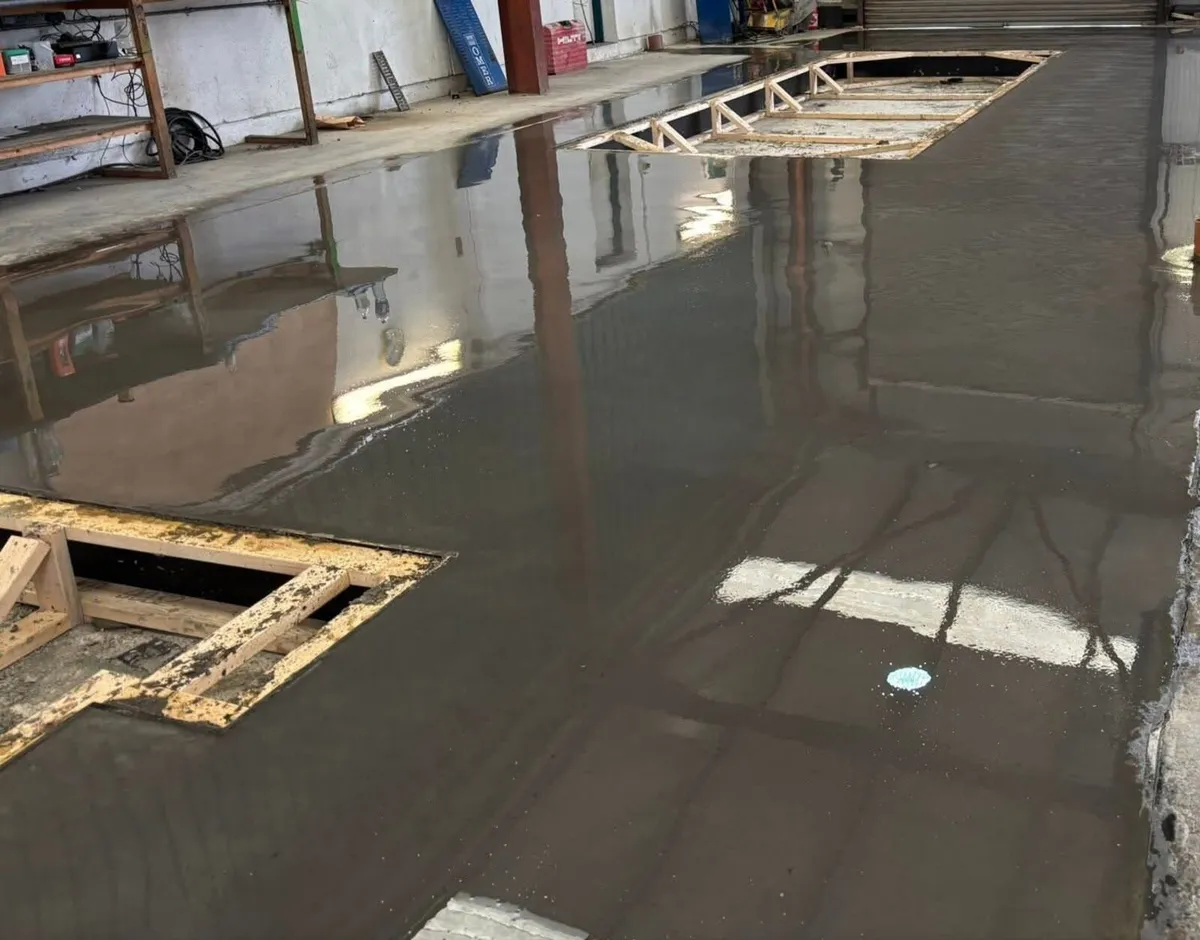 Sealing of concrete floors