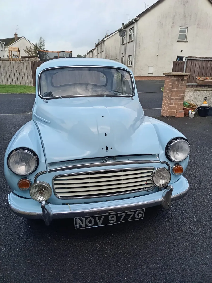 1968 Morris Minor - unfinished 90% complete. - Image 1