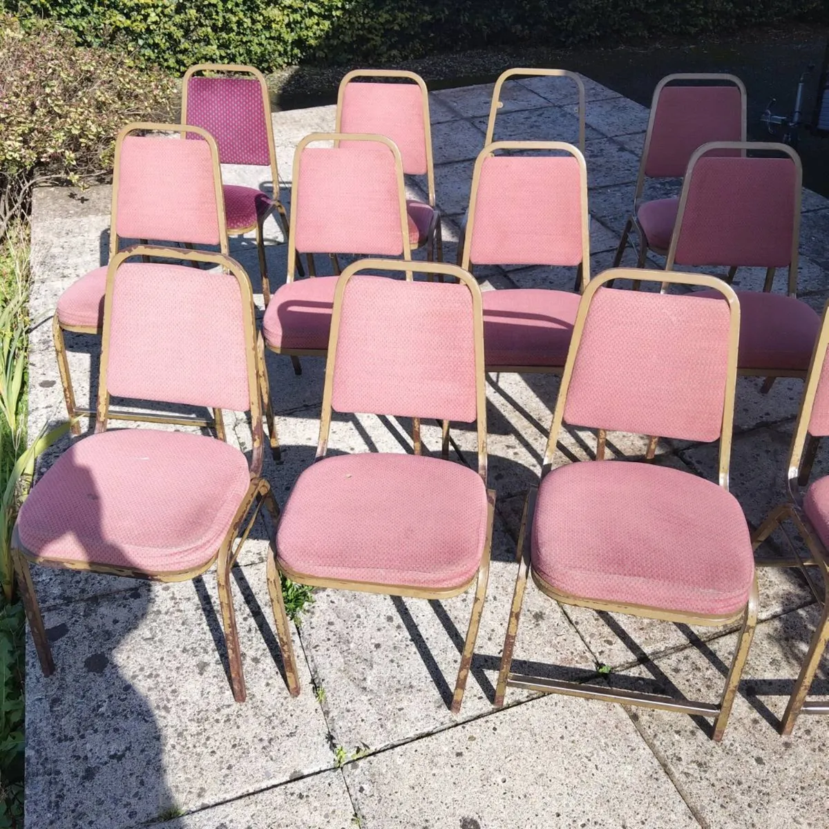 17 metal framed Chairs - Image 3