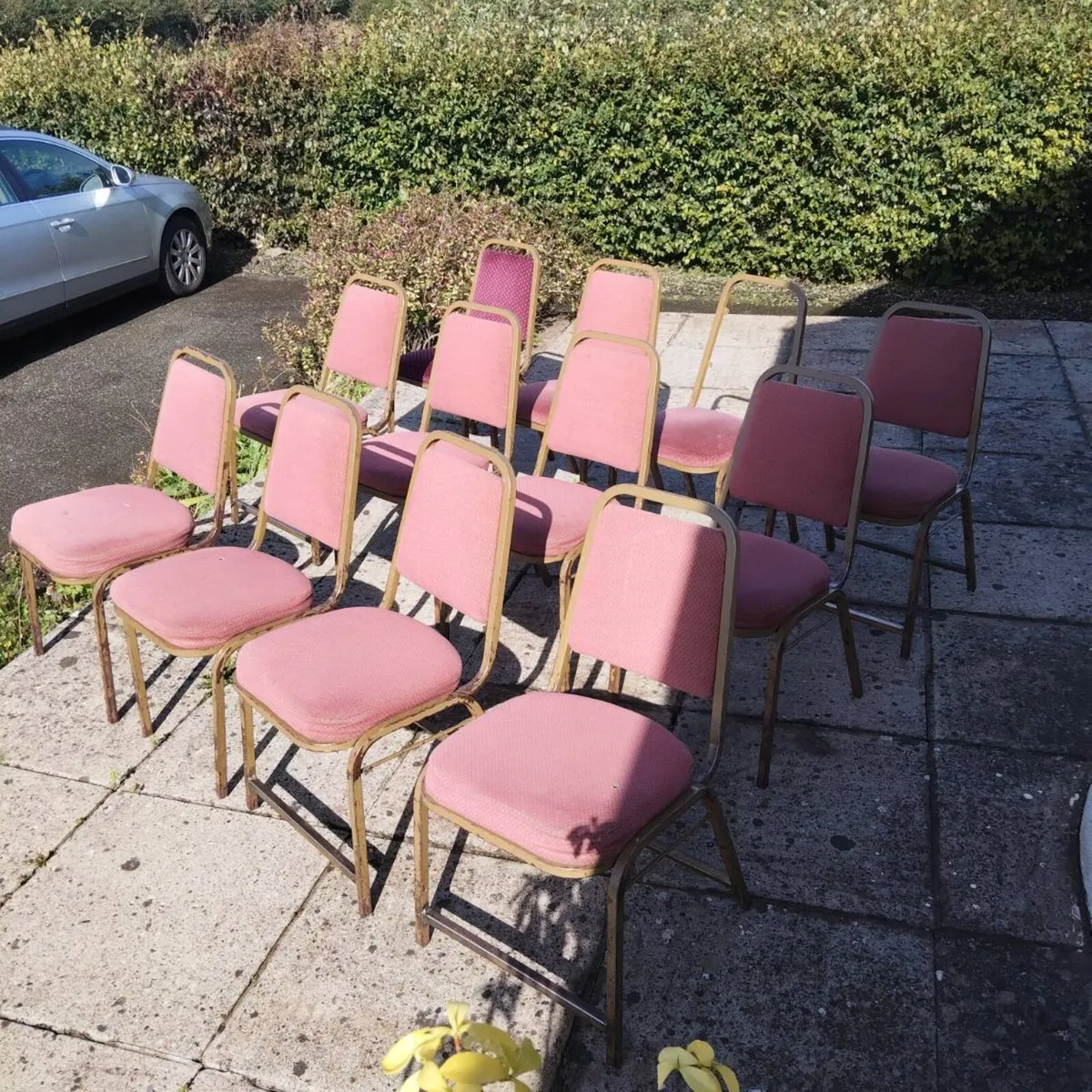 17 metal framed Chairs - Image 1