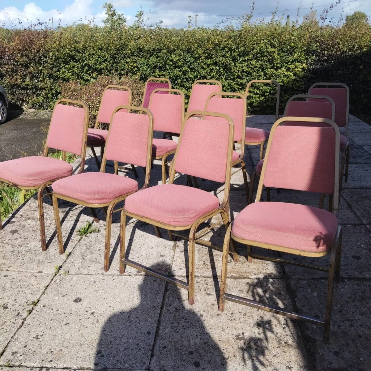 17 metal framed Chairs - Image 2