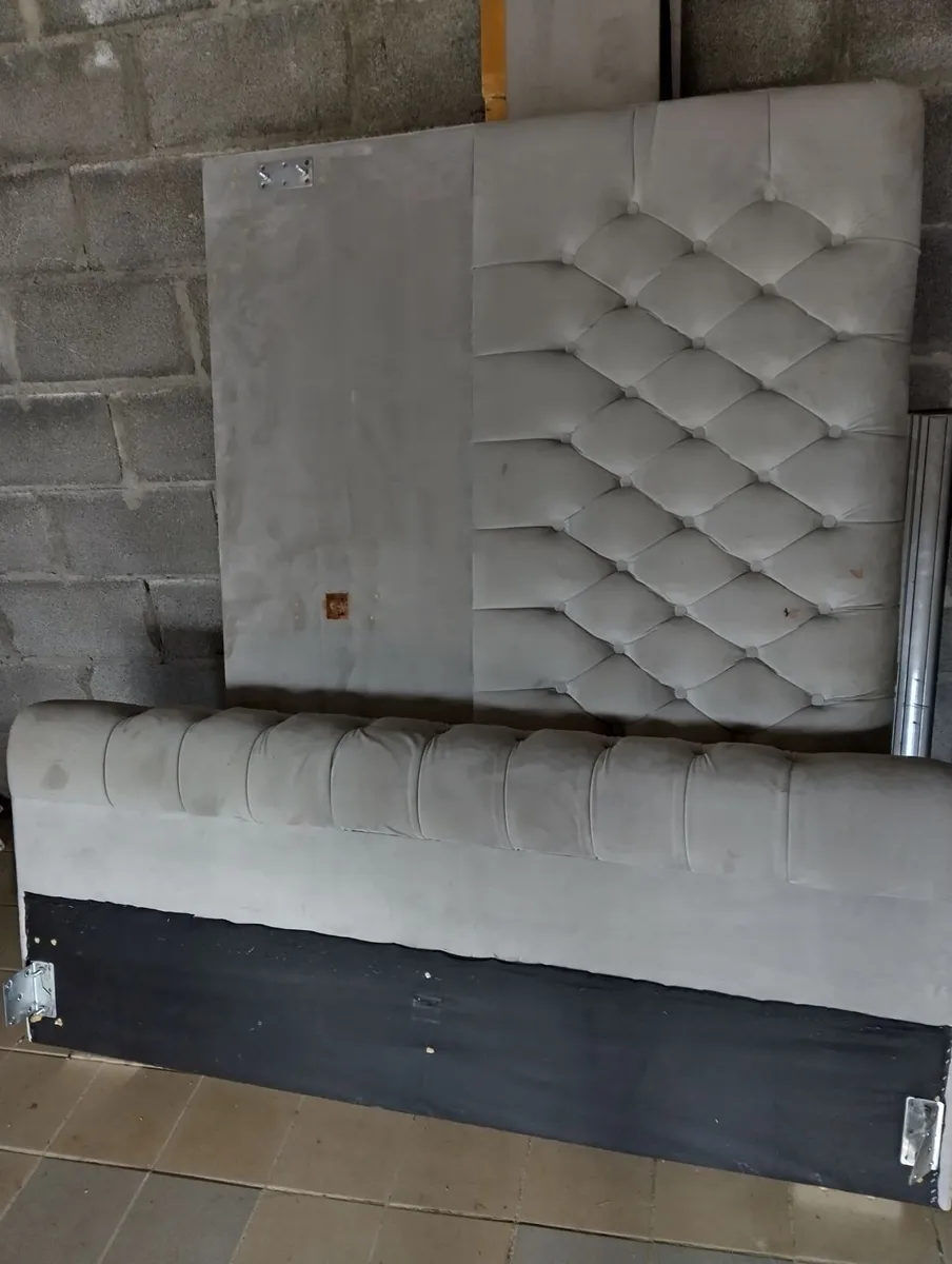 Free Super king bed.