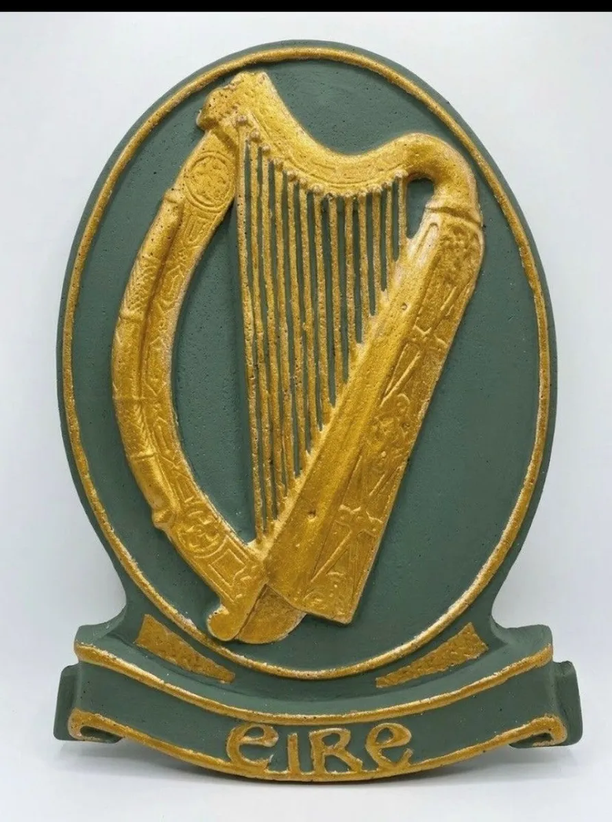 Handpainted Eire Plaque