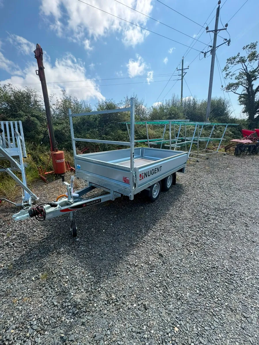 New Nugent 8x5 Flat Bed Trailer - Image 1