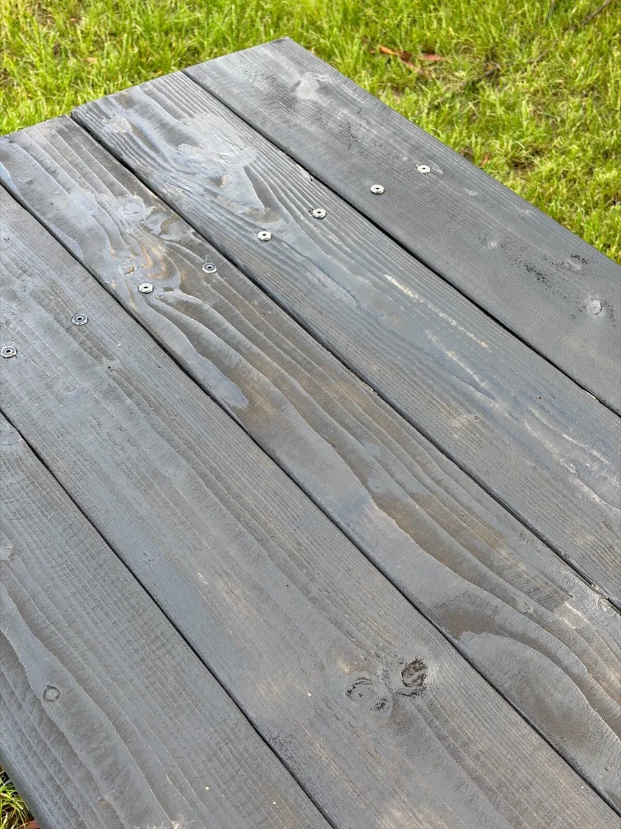 cast iron garden table (New) - Image 2