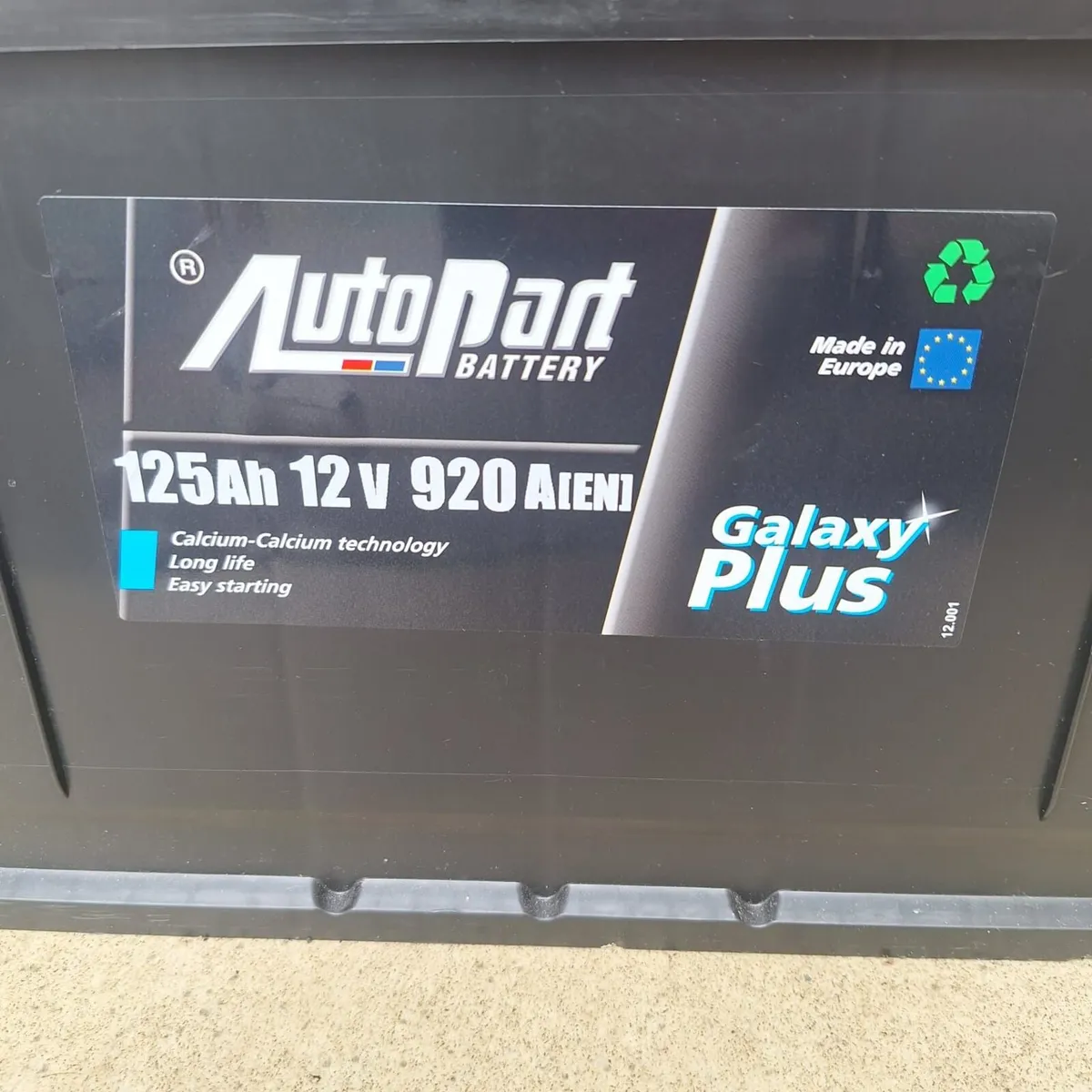 125Ah 12V 920A Battery - Image 2