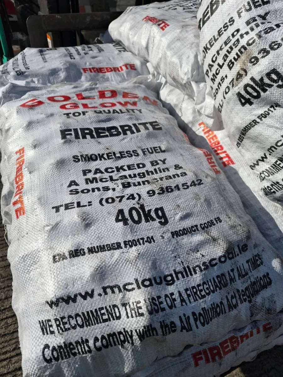 40kg bags of coal