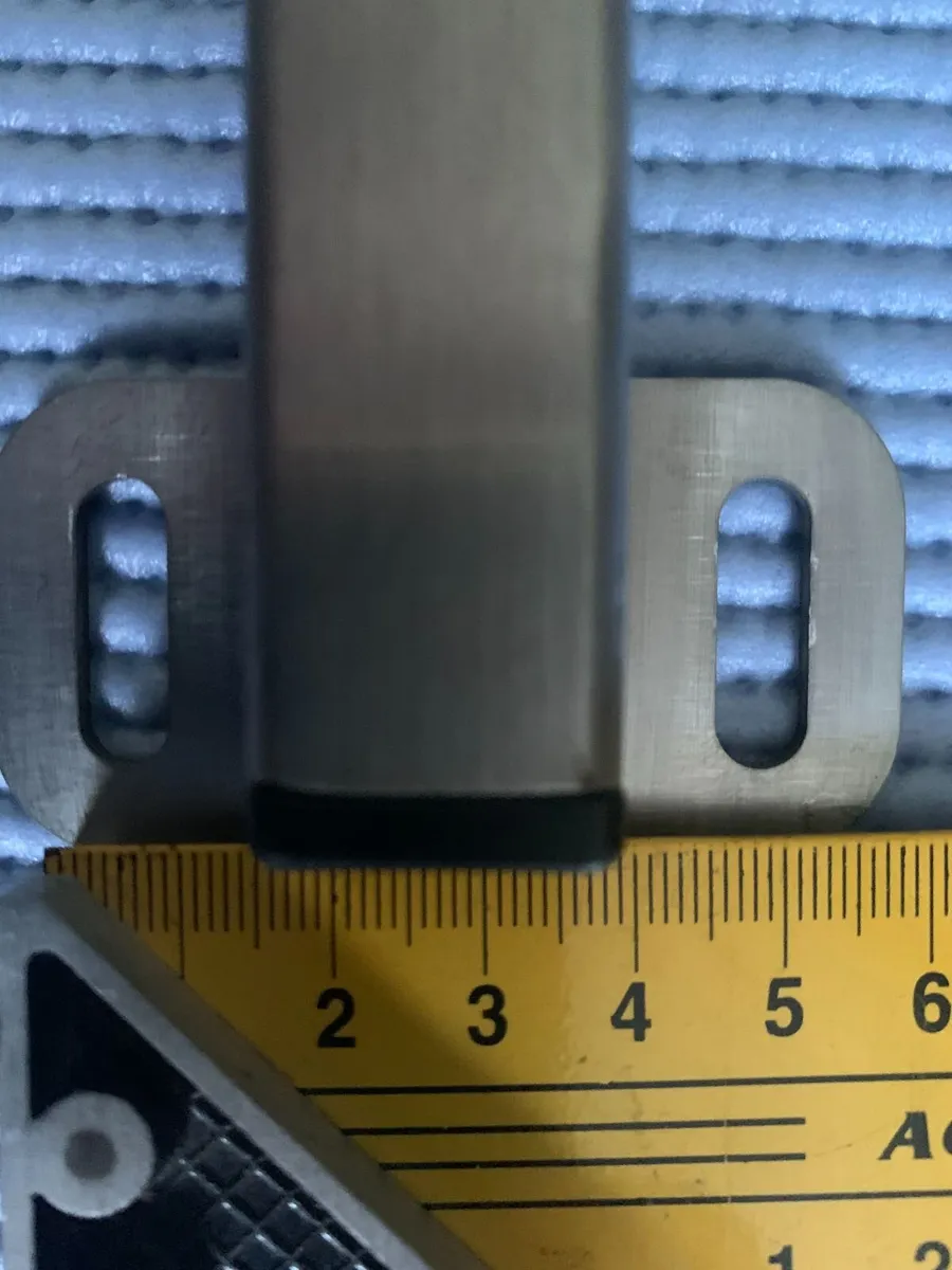 Transducer mount for large transducers , bended . - Image 4