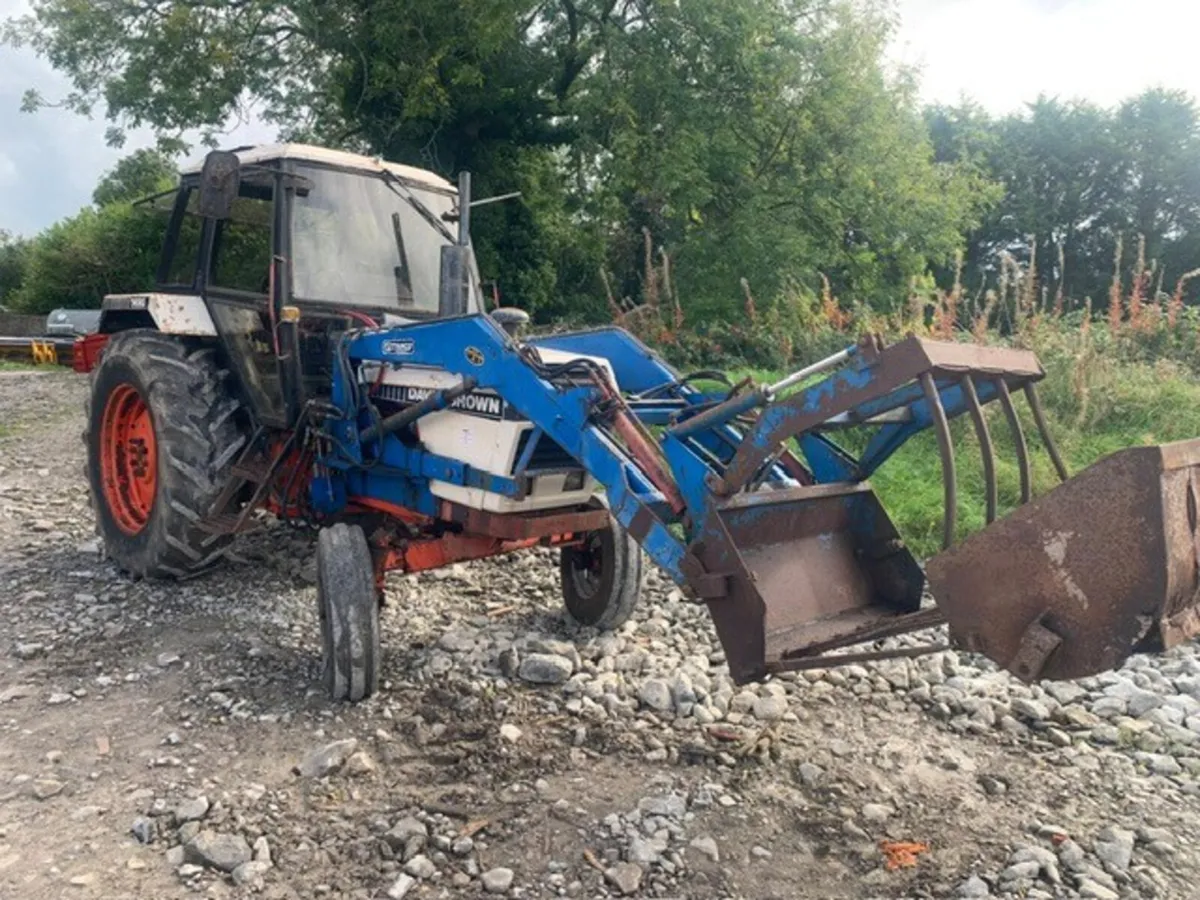DAVID BROWN 1490 C/W TANCO LOADER - Image 2
