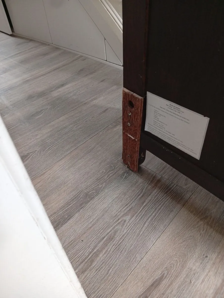 dark wood cabinet - Image 3