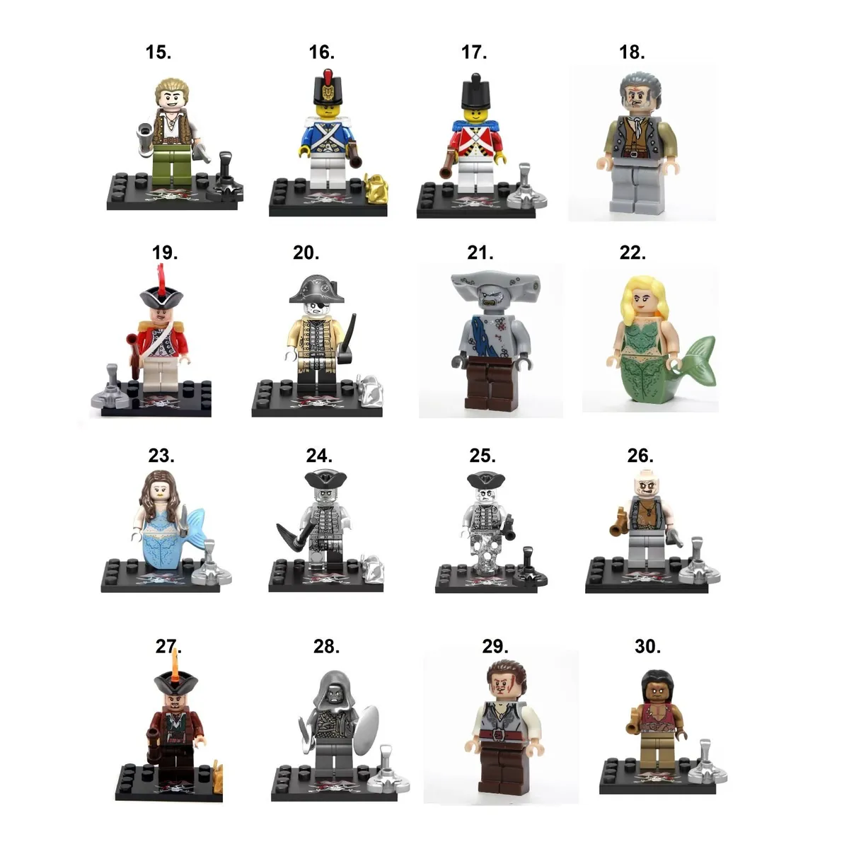 Pirates of the Caribbean Minifigures - Image 2