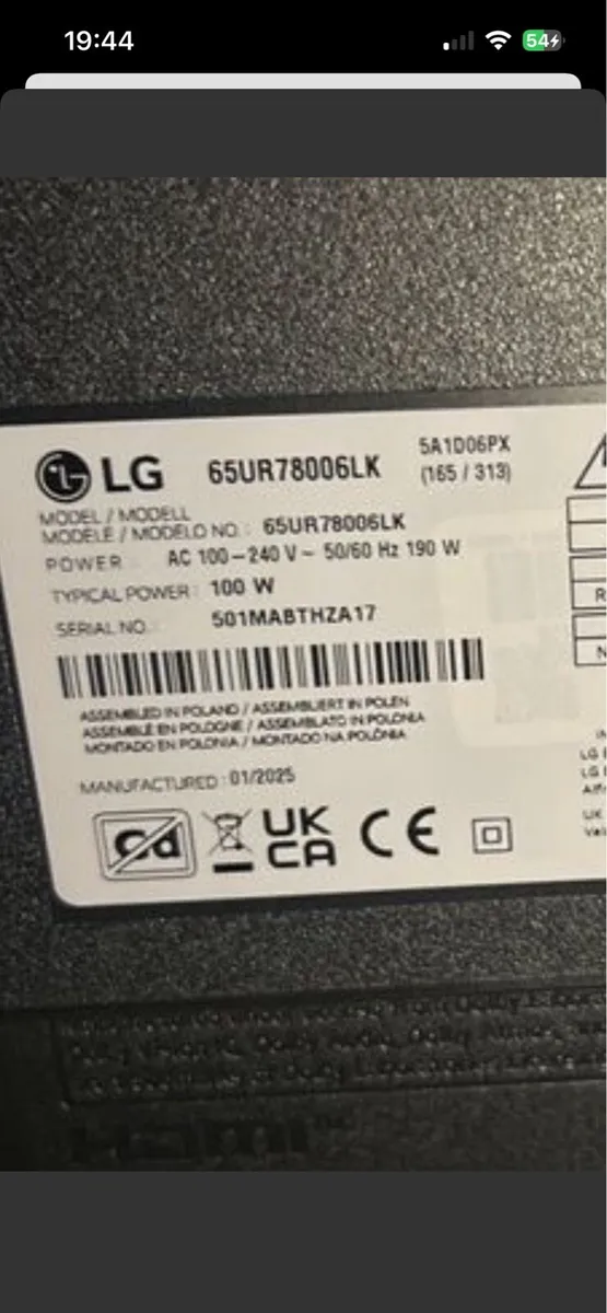 Smart tv - LG 65inch - Image 2