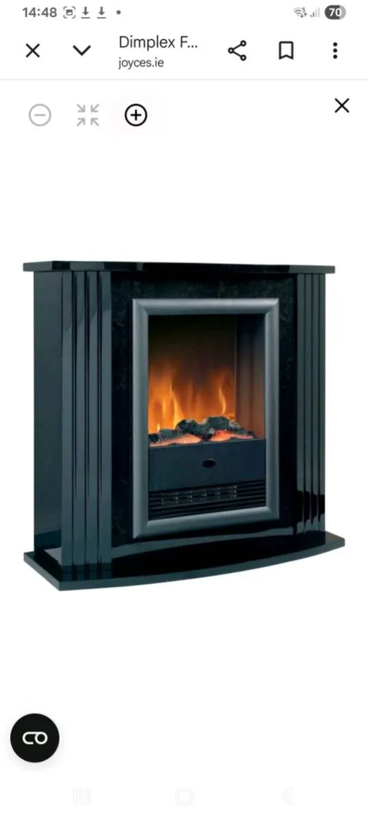 Dimplex electric fireplace - Image 1