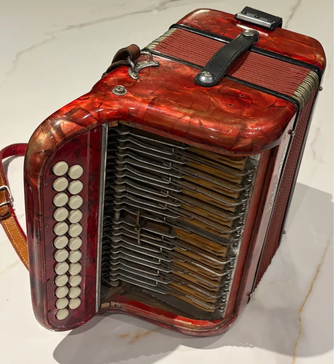 Paolo Soprani 4v BC button accordion - Image 4