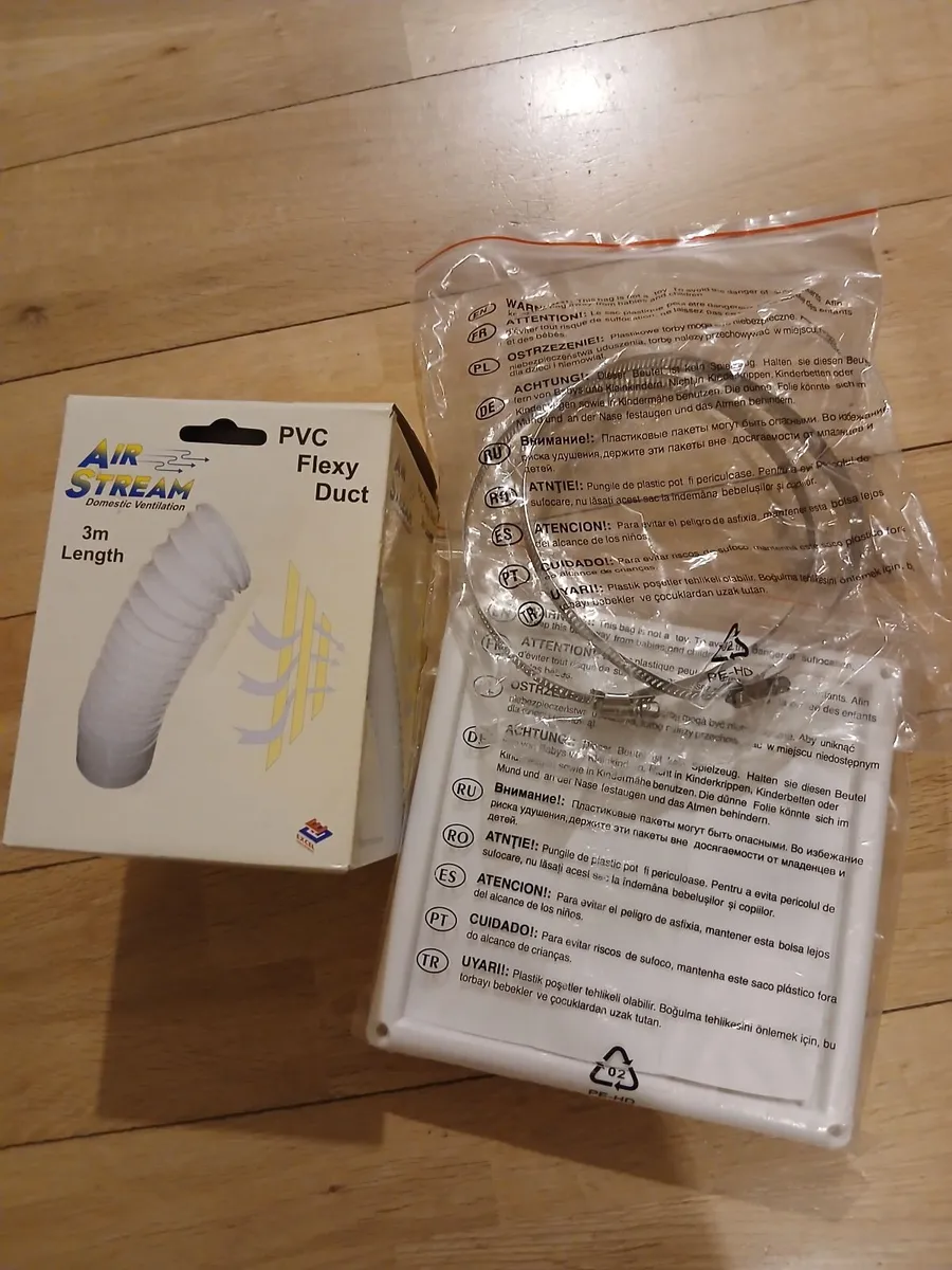 PVC Flexy Duct/ Vent/Hoops