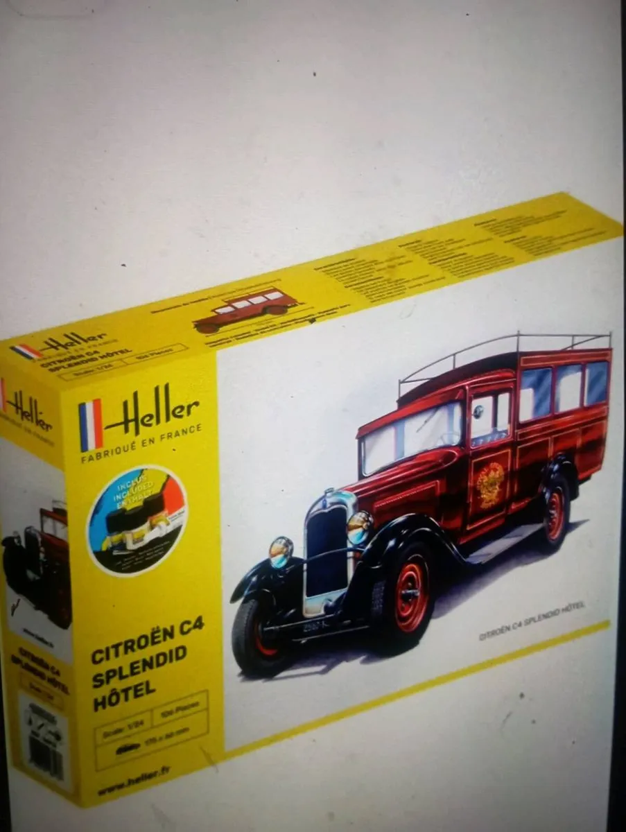 HELLER 1:24 SCALE  CITROEN C4  SPLENADID HOTEL KIT - Image 2