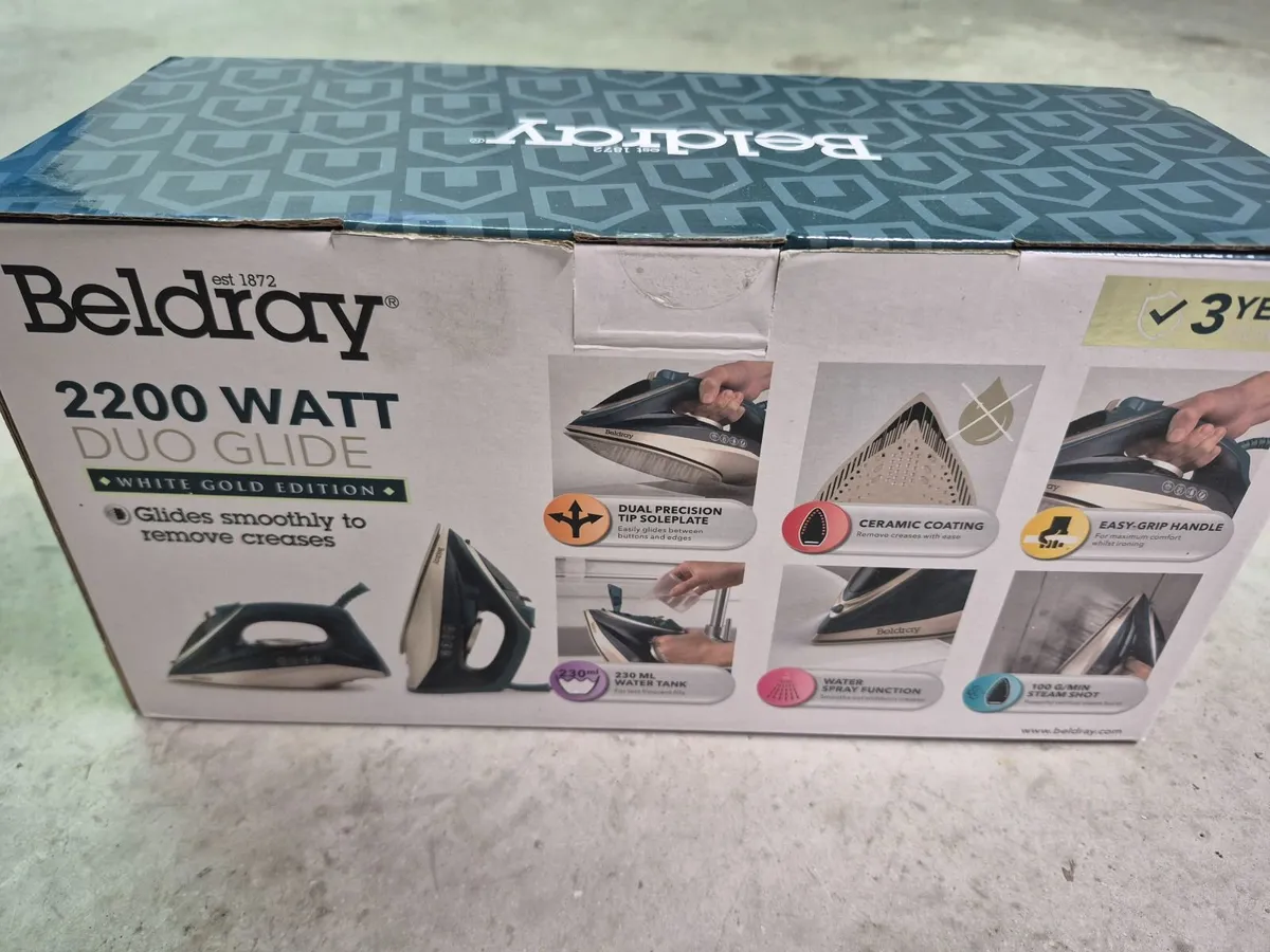New Iron & Ironing Board - Image 2