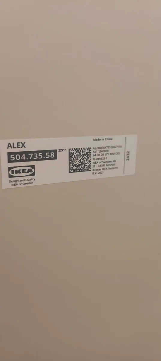 Desk Ikea ALEX - Image 3