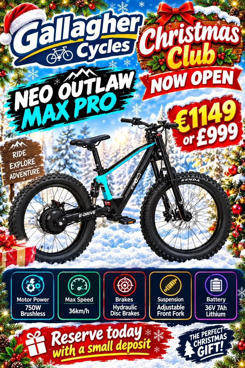 Free Shipping - Neo Outlaw 20” Bike - Image 1