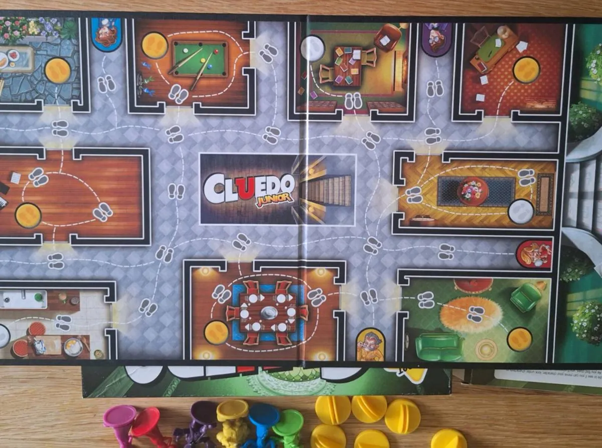 Cleudo Junior Board Game - Image 2