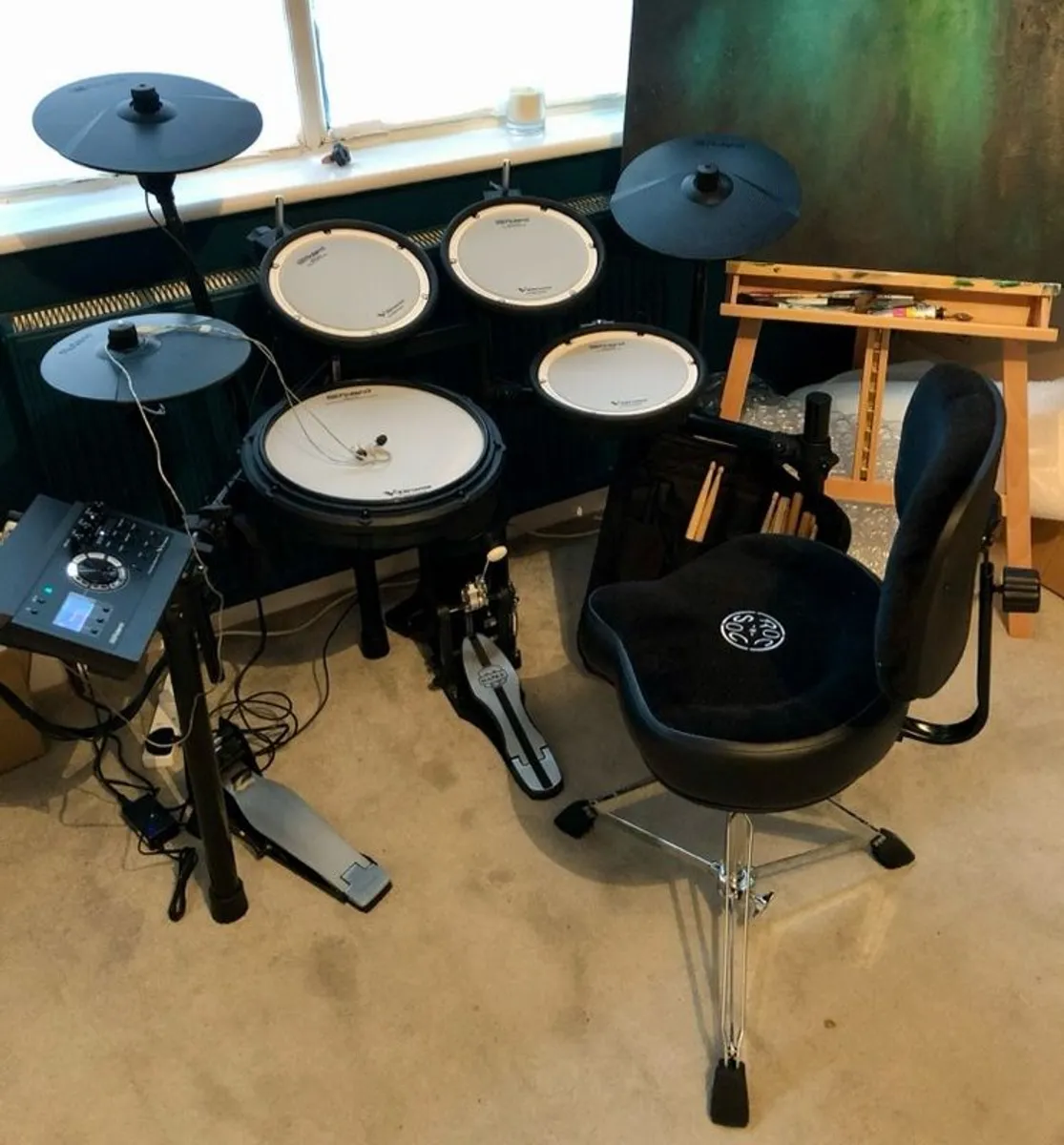 Roland TD-17KV V-Drums Electronic Drum Kit. - Image 1