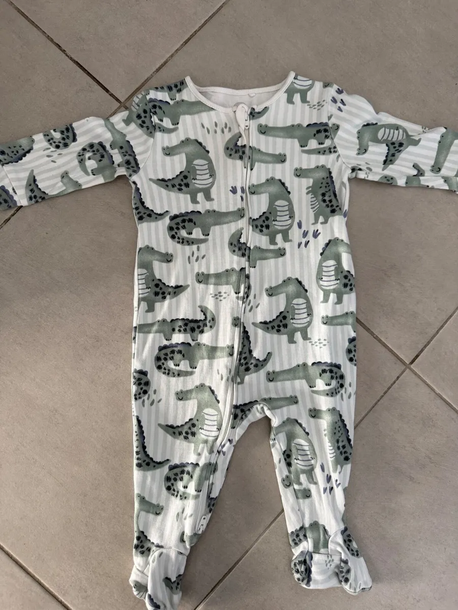 Baby Sleepsuits 6-9 months - Safari Animals-Next - Image 4