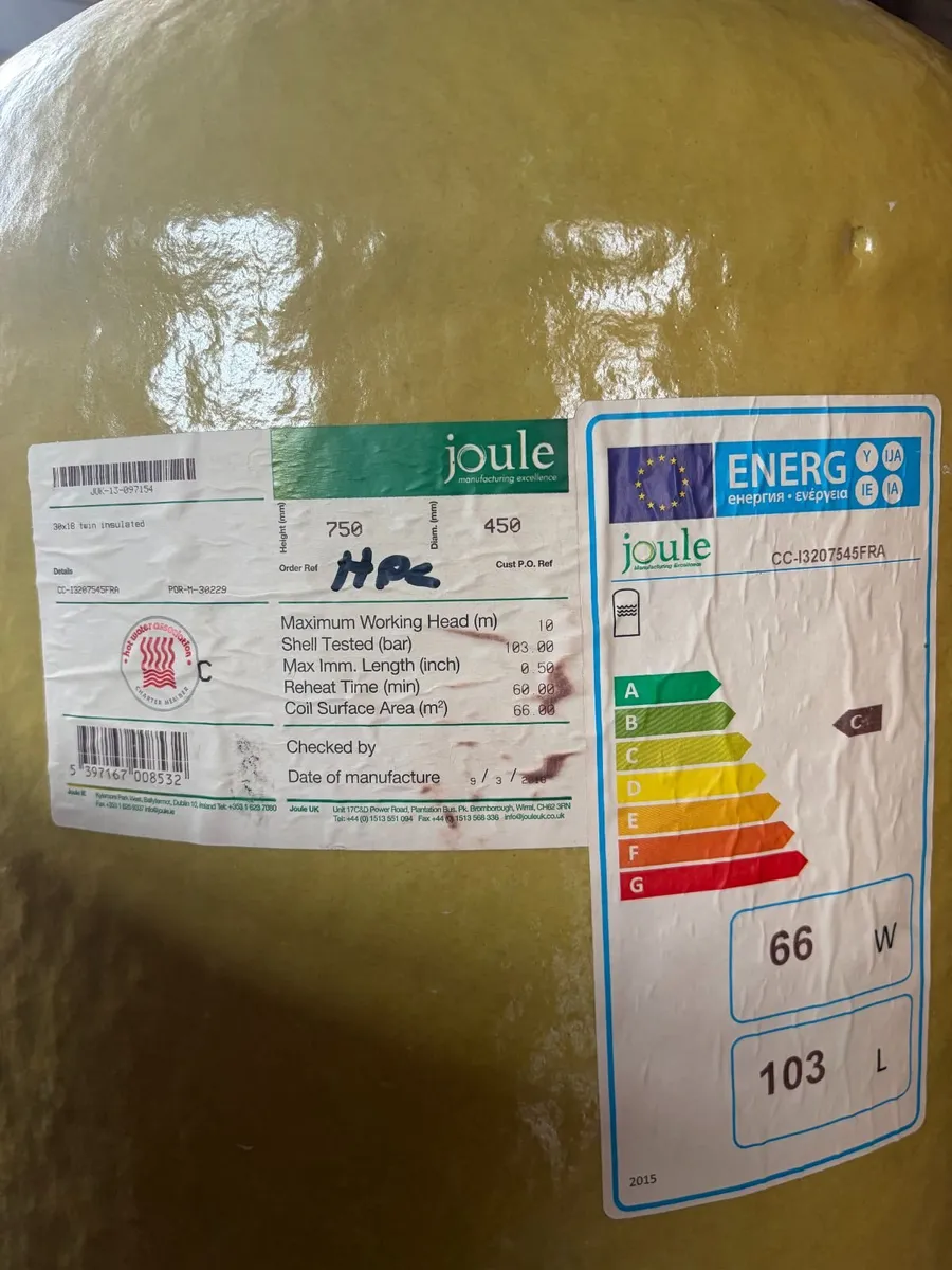 Insulated Hot Water Cylinder - Image 2