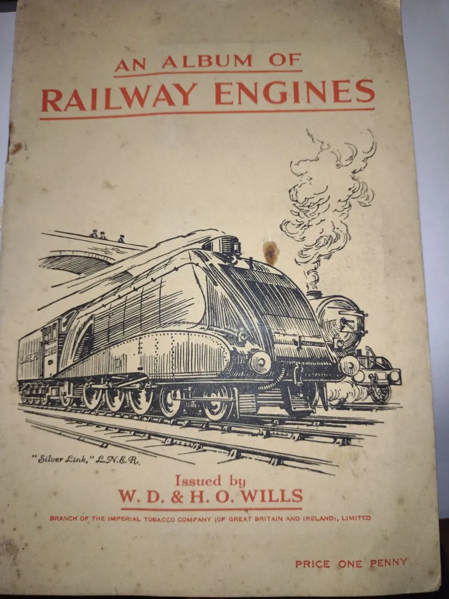 Railway engines - Album c. 1938 W.D. & H.O. Wills - Image 1