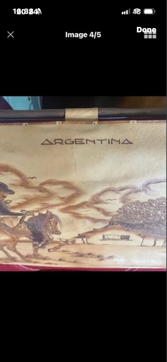 Argentina Leather Wall Art - Image 4