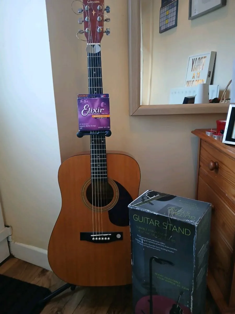 "TENSON ACOUSTIC GUITAR" - Image 4