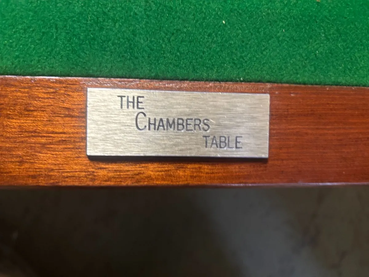 Rare Vintage Hexagon  Pool Table - Image 2