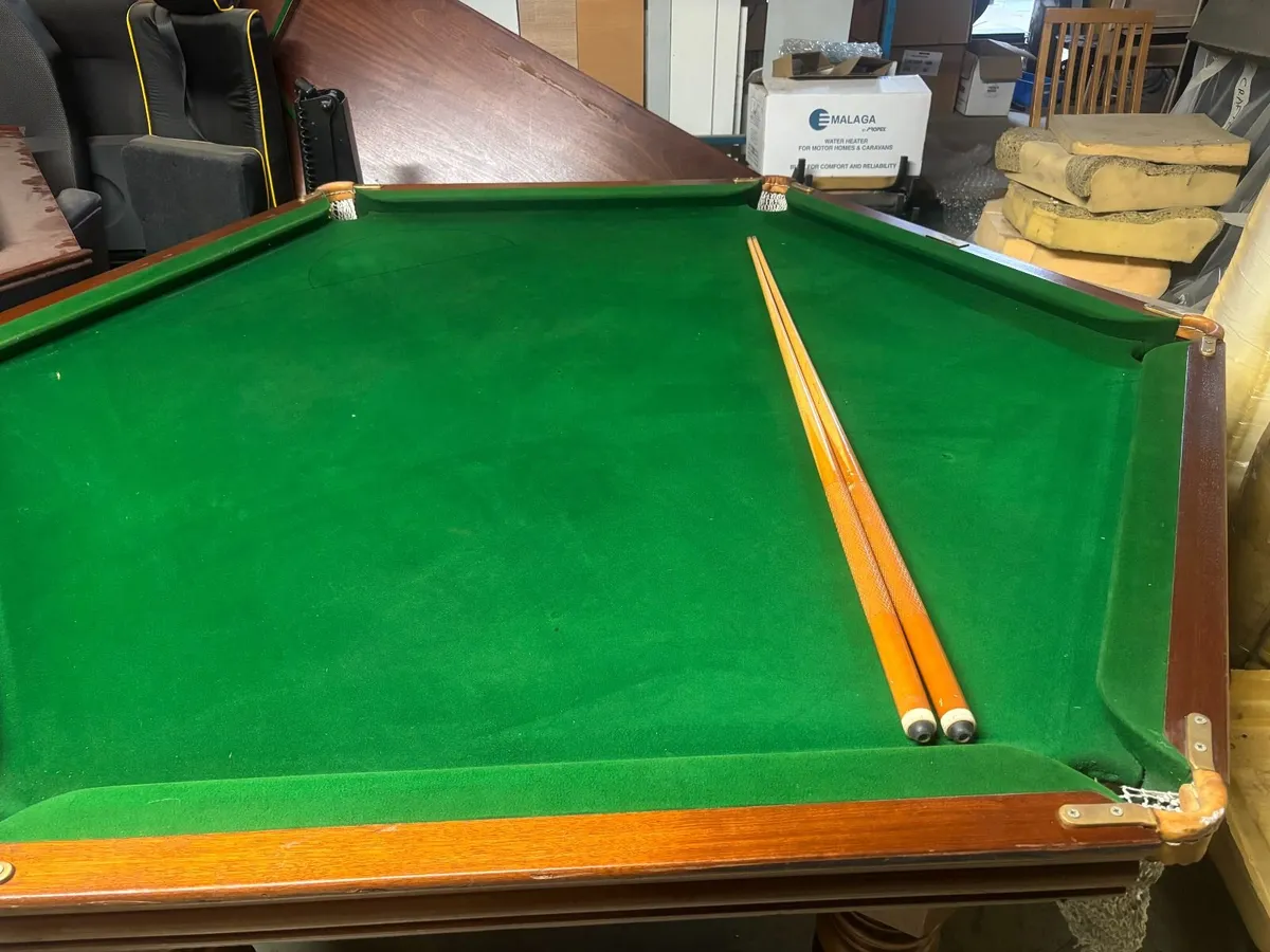Rare Vintage Hexagon  Pool Table - Image 4