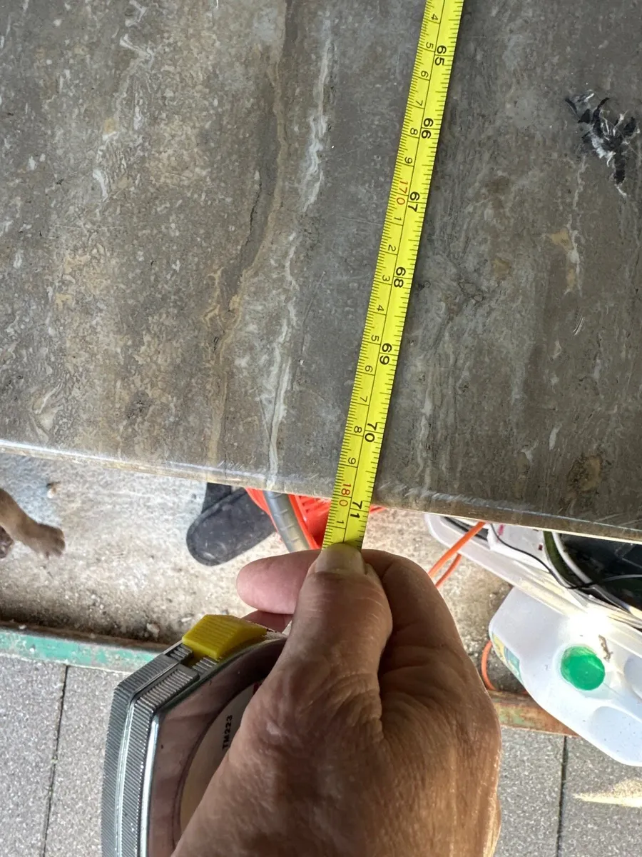 Marble kitchen table - Image 3