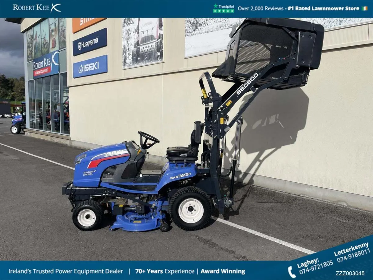 Iseki 19hp Diesel Mower Sxg327  - ZZZ003045 - Image 2