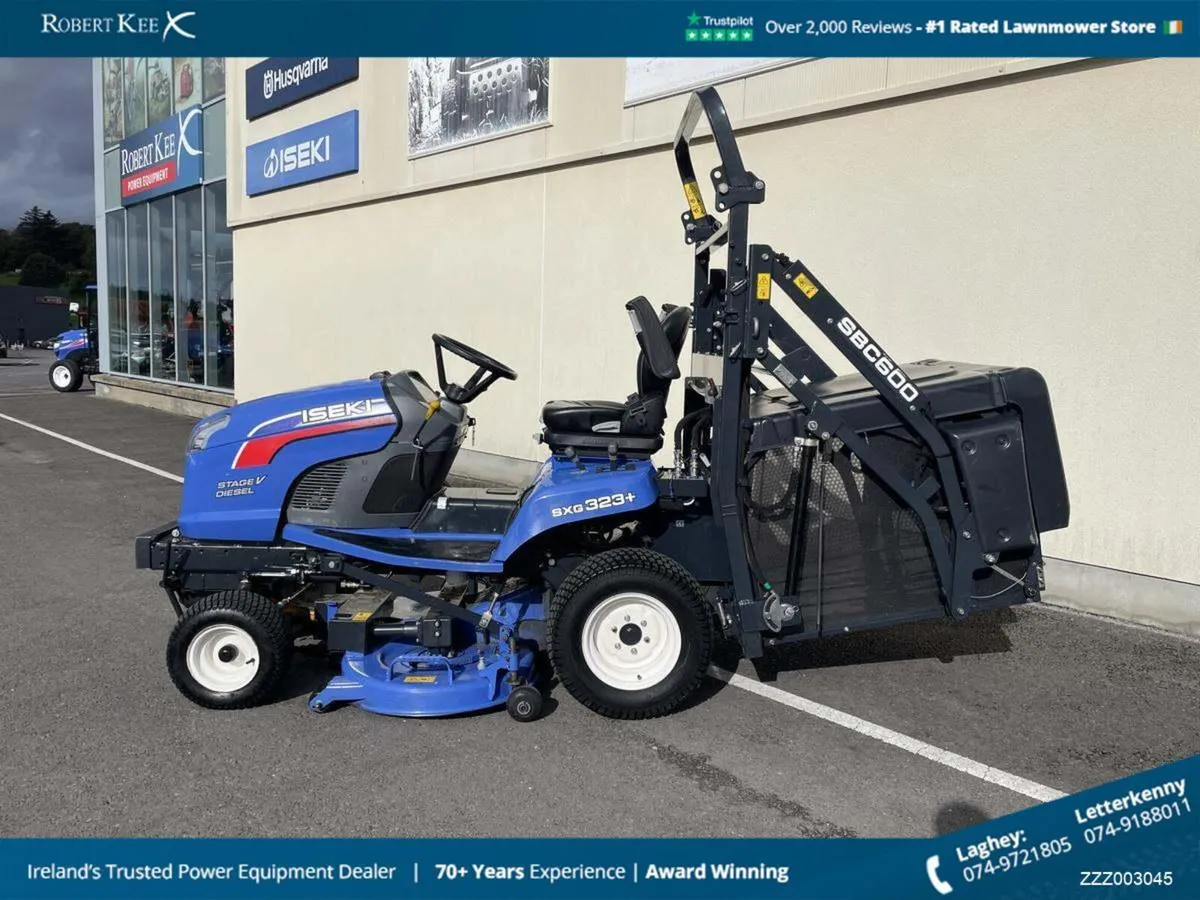 Iseki 19hp Diesel Mower Sxg327  - ZZZ003045 - Image 4