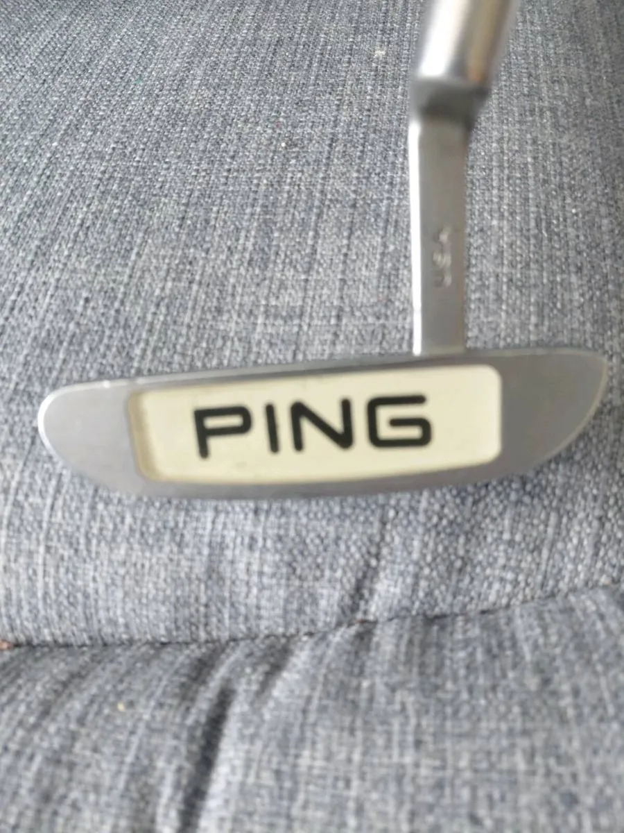 Ping mallet putter with soft insert face. - Image 3
