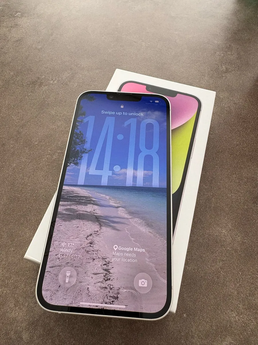 Iphone 14 128GB white - Image 1