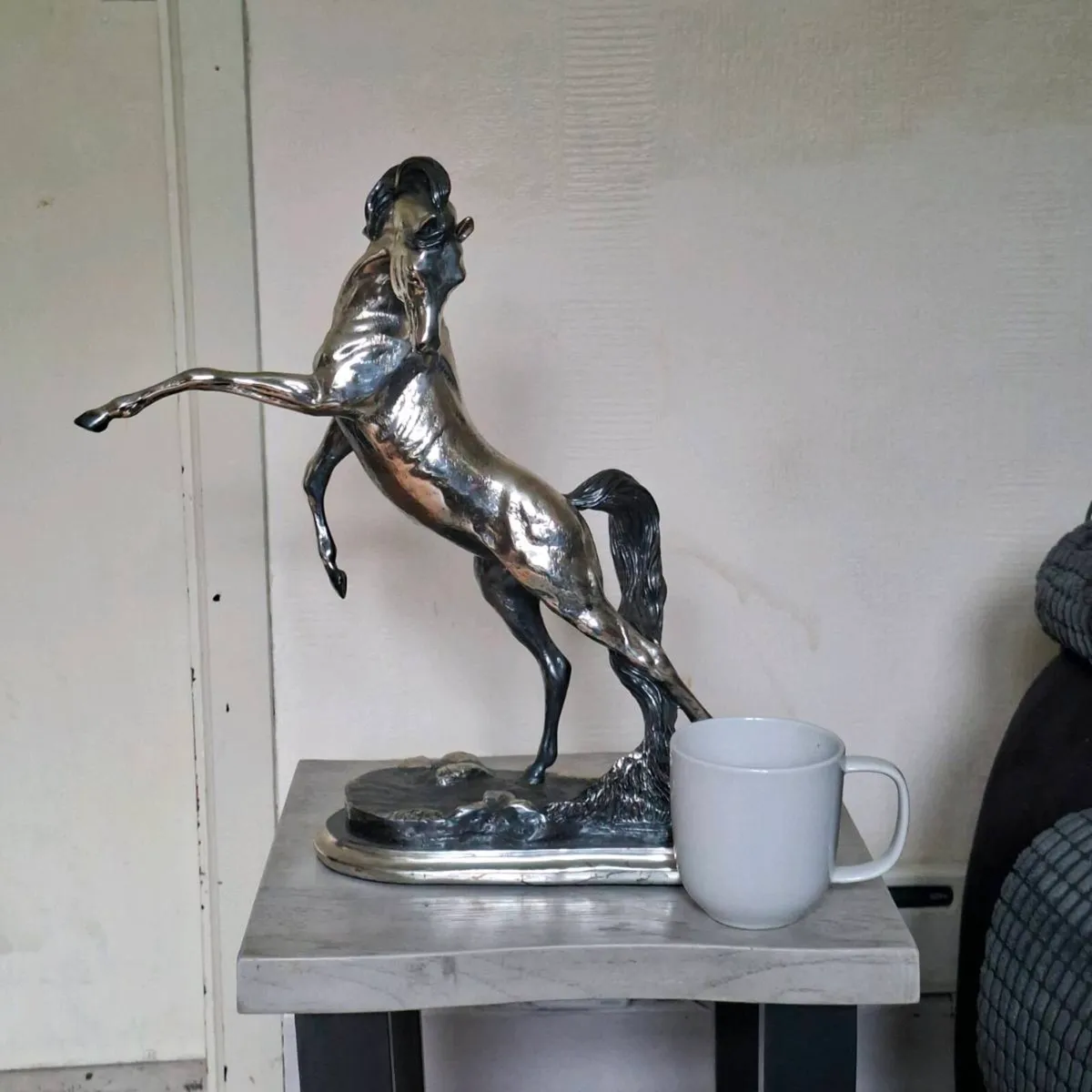 Pair of Large D'Argenta Mexico Horses - Image 2