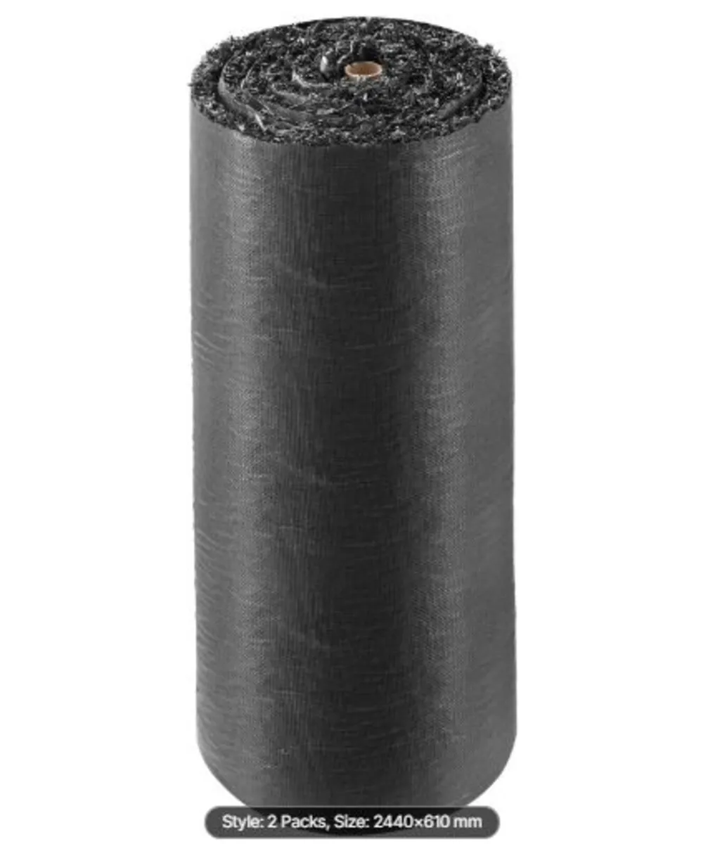 Rubber Mulch Mat Roll,2 Rolls 244 x 59 cm Recycled - Image 4