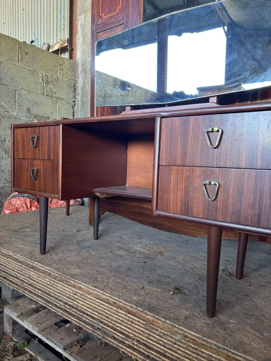 Vintage Dressing Table / Vanity – Original Mirror - Image 2