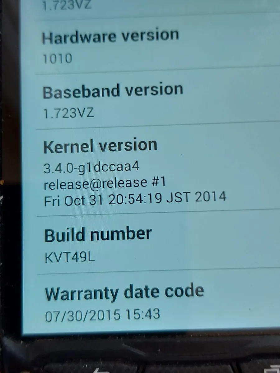 Verizon Kyocera Mobile Phone, 16GB, Model E6782, - Image 4