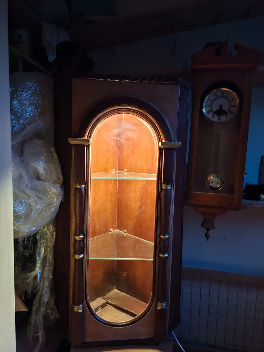 Old Teak Display Unit €65 - Image 1