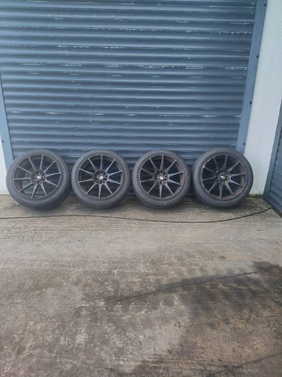 Japan racing jr11 alloy wheels 18 inch - Image 1