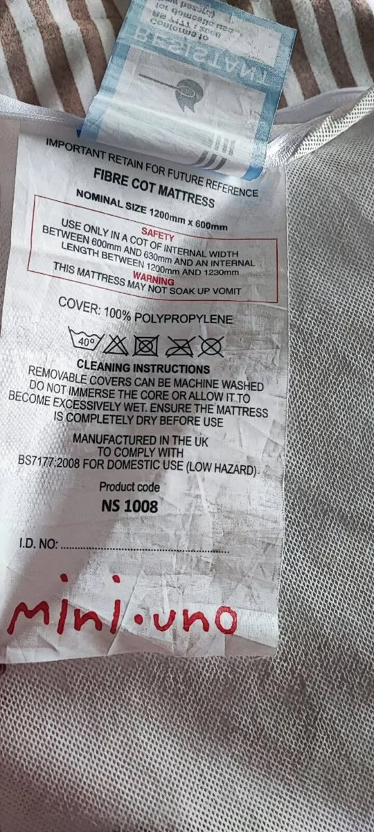 Cot bed mattress - Image 3