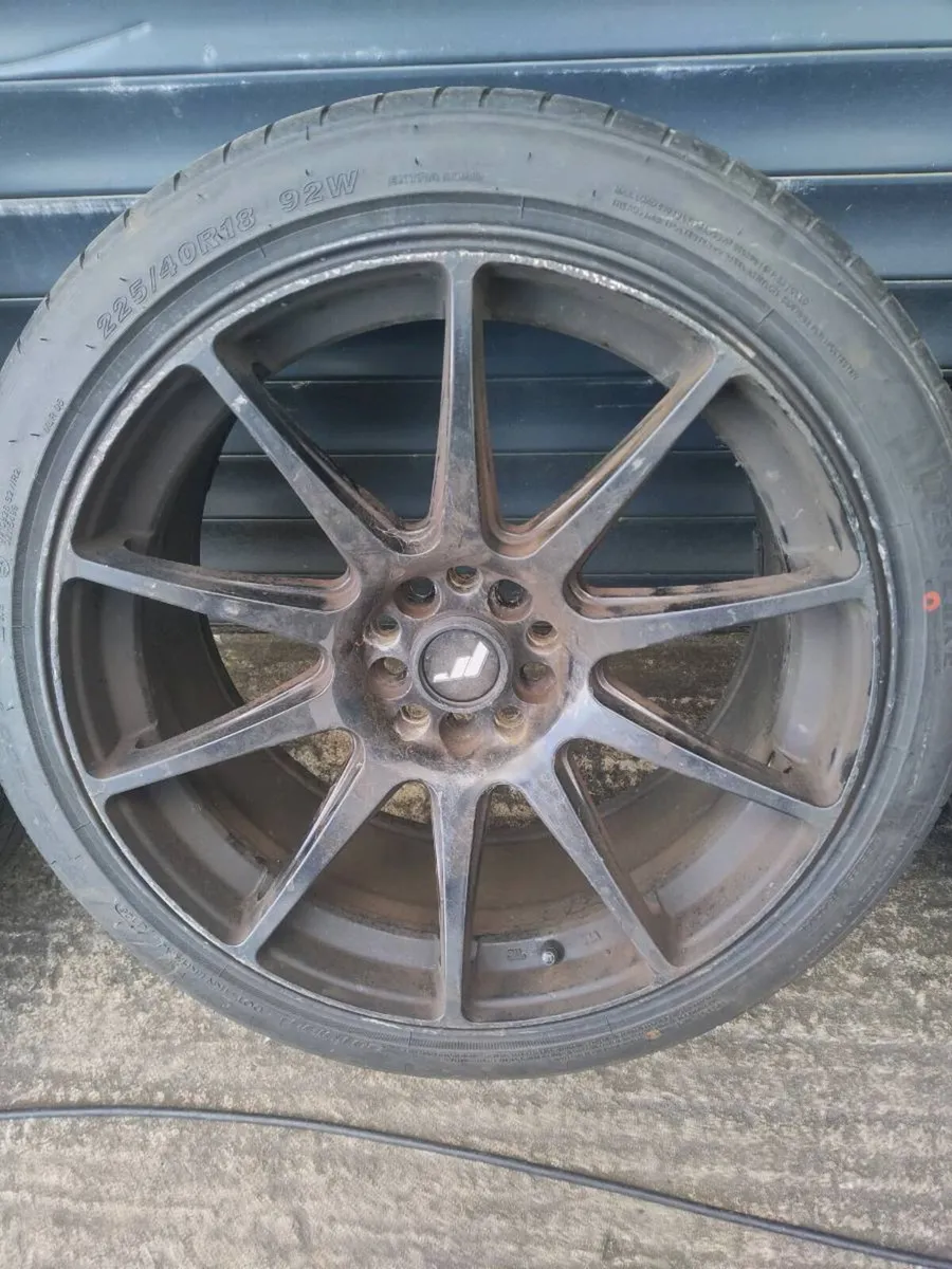 Japan racing jr11 alloy wheels 18 inch - Image 2