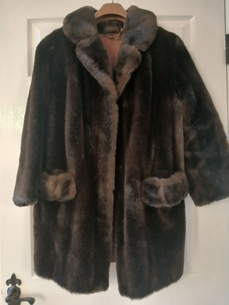 Vintage Fur Coat - Image 1