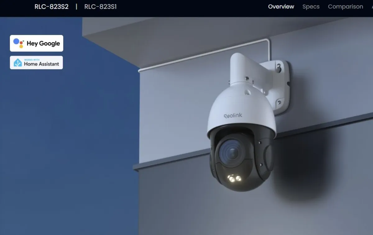 REOLINK RLC-823S2 SMART 4K PTZ PoE CAMERA – €250 - Image 1