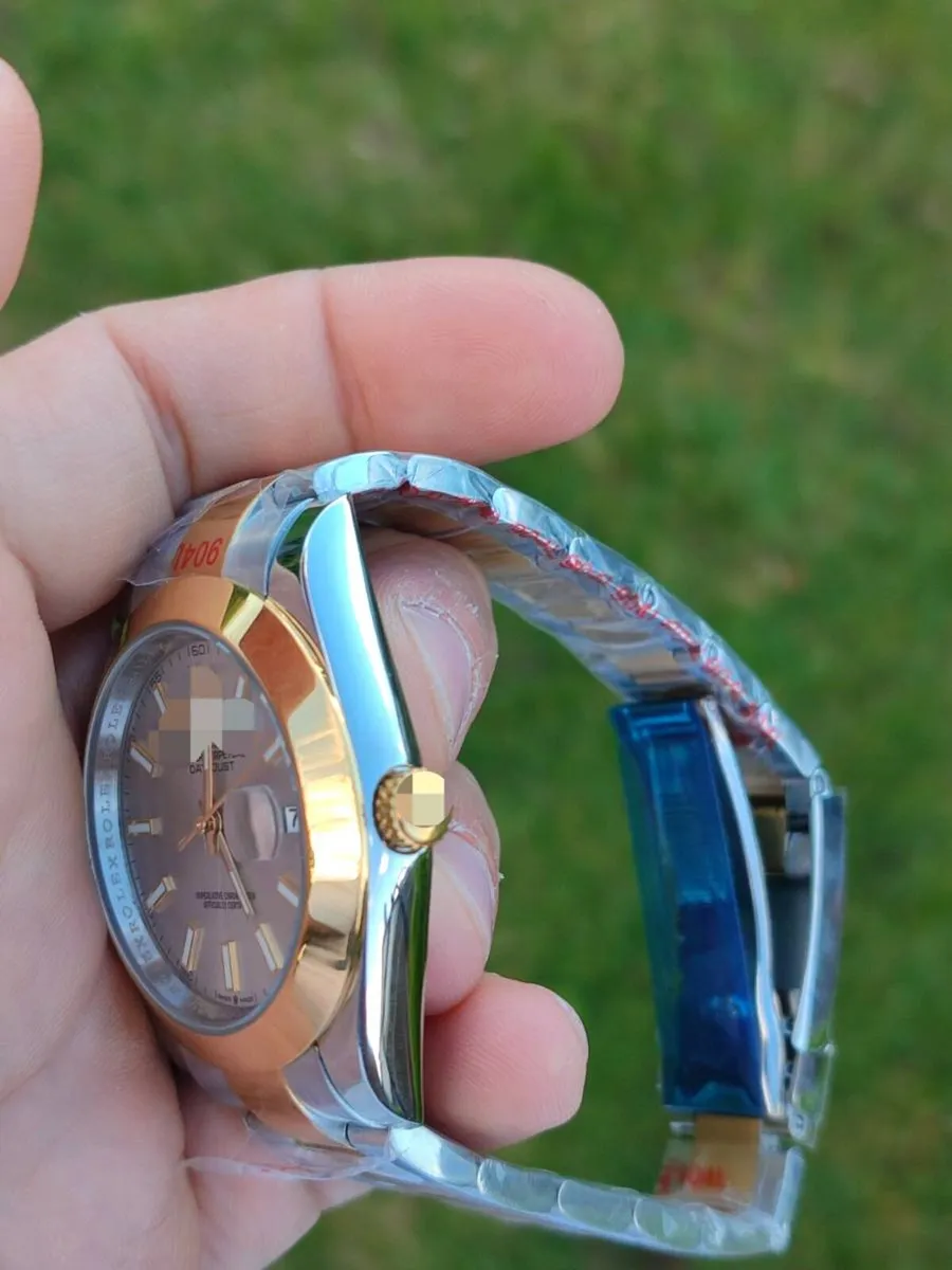 4x Luxury-Style Automatic Watches – Brand New – St - Image 4